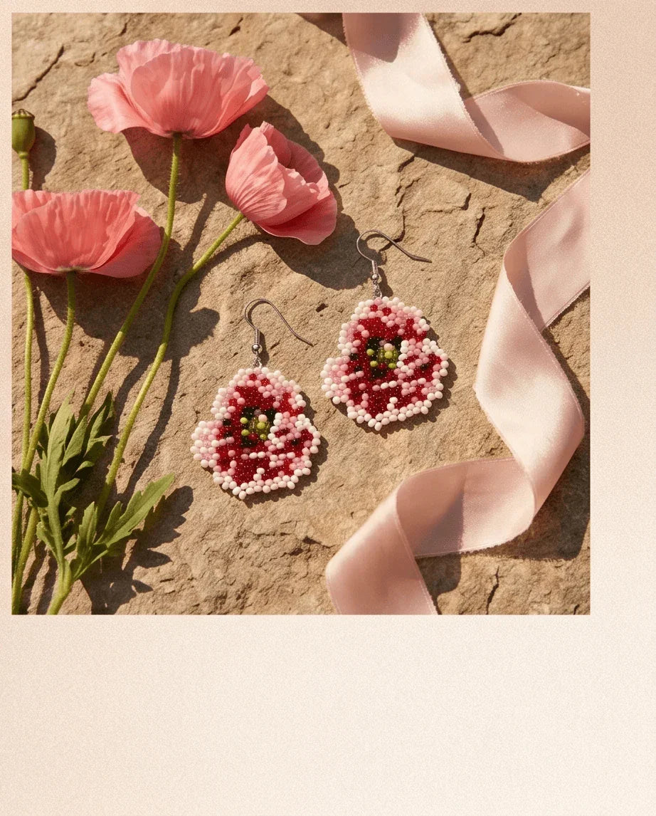 Rose Earrings
