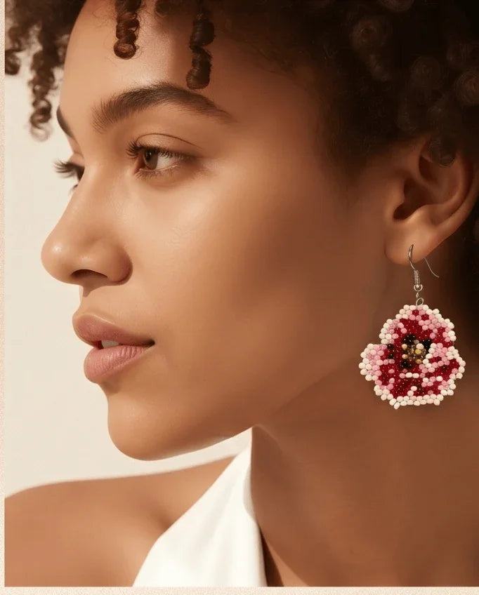 Rose Earrings